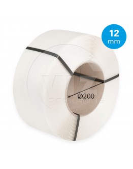 PP strapping white 12/55, ø200mm