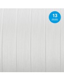 Polyesterband 40S 13mm, hotmelt verlijmd omsnoeringsband, 1100mtr Omsnoeringen