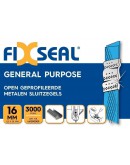 Metalen sluitzegels FIXSEAL open geprofileerd 16mm, 3000st. Omsnoeringen