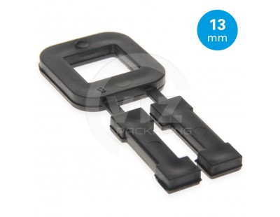 FIXCLIP plastic buckles black 13mm black, 1000pcs Strapping