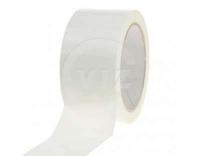 PP acryl tape 48mm/66m Wit Low-noise Tape