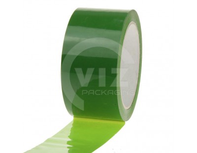 PP acrylic tape 50mm/66m Green Low-noise Tape