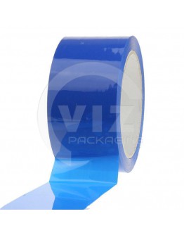 PP acryl tape 50mm/66m Blauw Low-noise