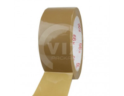PP tape Solvent 48mm/66m 32my, Bruin, LowNoise Tape
