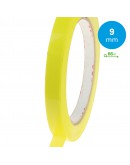 PVC solvent tape 9mm yellow for bag sealers Tape
