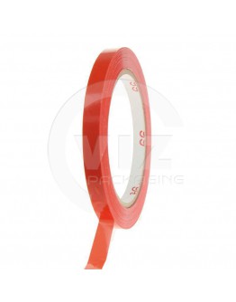 PVC solvent tape rood 9mm voor zakkensluiter