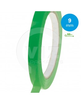 PVC solvent tape Green 9mm for bag sealer