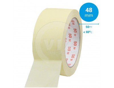 Maskingtape Schilderstape 48mm-50m 60°C hotmelt Tape