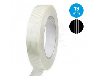 Filament tape 19mm/50m Lengte versterkt Tape