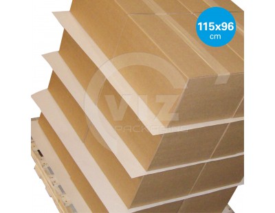 Antislipvellen papier 115x96cm voor blokpallet Karton, Dozen & Papier