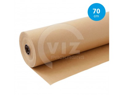 Natronkraft pakpapier 70cm, 70 grs, rol 17.5kg Karton, Dozen & Papier