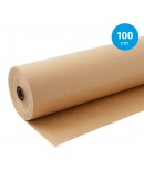 Natronkraft pakpapier 100cm, 70 grs, rol 25kg Karton, Dozen & Papier