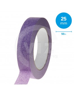 Masking tape Washi Purple low tack 25mm/50m