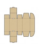 Postbox small cardboard shipping box 100x100x40mm Shipping cartons