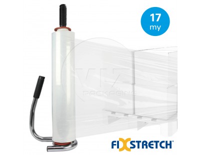 Hand stretch film Fixstretch 17µ / 50cm / 300m Stretch film rolls