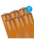 Hand stretch film Orange 23µ / 50cm / 270m Stretch film rolls