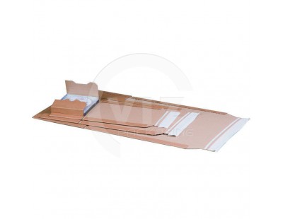 Book wrap cardboard 304 x 215 x (-) 74mm (A4)  Cartons