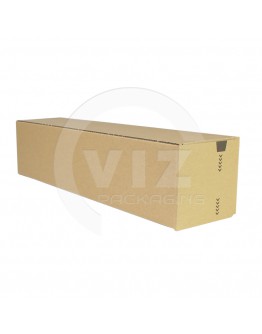 Long box with closing strip 435x105x105mm