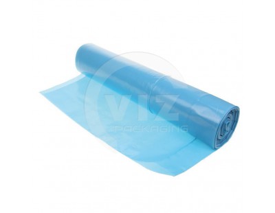 Container bin bags blue 240L T70 - 100 pcs  per carton PE Film 