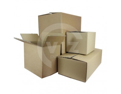 Vouwdoos BRUIN DG-BE, 290x190x100mm Karton, Dozen & Papier