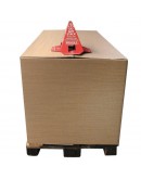 Pallet cone "Do not stack"  Cardboard edge protection