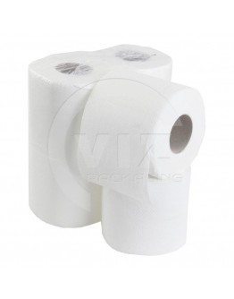 Toiletpaper FIX-HYGIËNE traditiona cellulose, 200 sheets per rol - 48 rolls