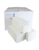 Paper towel FIX-HYGIËNE Z-fold cellulose, 21x25cm - Box 20 pack Hygiene paper