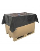 Topsheets black- LDPE palletcovering 150 x 180cm, 35µ PE Film 