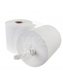 Towel paper rolls  FIX-HYGIËNE Midi recycled tissue white, 20cm x 300m - 6 rolls