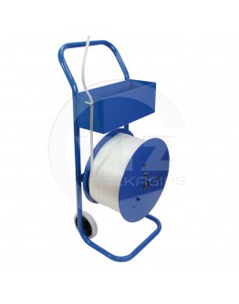Mobil trolley for PE and PP Strapping