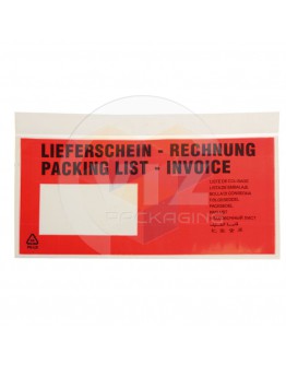 Packing list envelopes multi-language 1000pcs