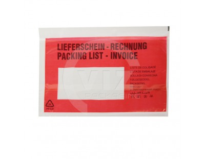 Packing list "Multi-language" C6 165x122mm 1000 pcs Labels