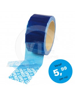 Security tape blue