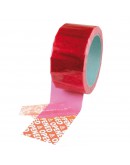 Security tape red Tape