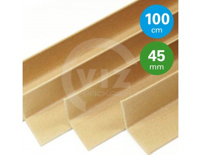 Cardboard corner profiles  ECO 45mm x 100 cm - 100pcs Protective materials