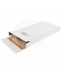 White postal boxes "E-com Mailbox" A5 160x250x28mm