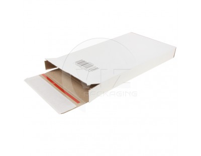White postal boxes "E-com Mailbox" A5 160x250x28mm Shipping cartons