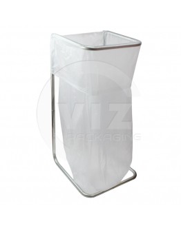 Wast bag 400L transparent MDPE - 50 pcs  per carton