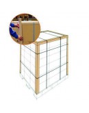 Cardboard corner profiles  ECO 45mm x 180 cm - 100pcs Protective materials