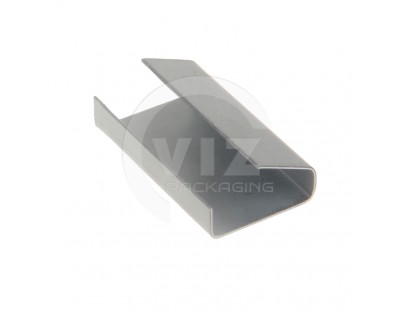 Strapping seals V40 13/30x0.5mm KU galvanised- 1000x Strapping
