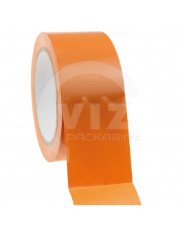 Construction Tape PVC orange  50mm/33m