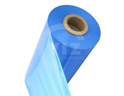 Machine stretch film blue 20µm / 50cm / 1.700m Stretch film rolls