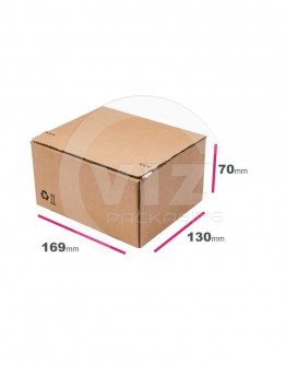 Ecomm-1 shipping box  Autolock - 169x130x70mm