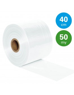 Tube film roll 50µ, 40cm x 680m