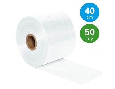 Tube film roll 50µ, 40cm x 680m Tubulair film