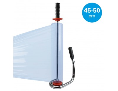Foliedispenser FIXTOOLS®  chroom 45-50cm Stretchfolie