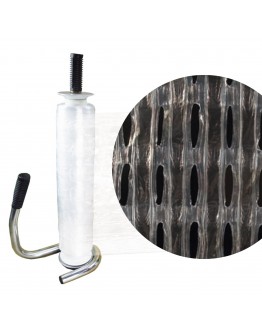 Perforated film Pre-stretch FLORA handrol 46cm / 250m