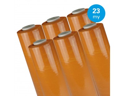 Handstretchfolie Orange 23µ / 50cm / 270m Stretchfolien