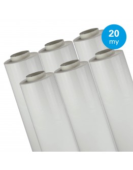 Stretchfolie Wit 20µ / 50cm / 300mtr 