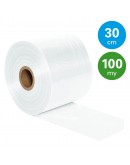 Tube film role 100µ, 30cm x 180m roll Tubulair film